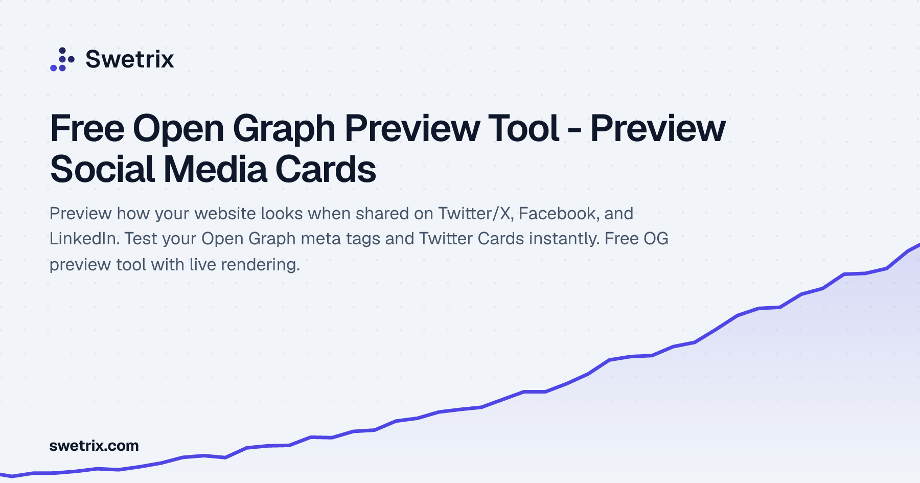 Free Open Graph Preview Tool - Preview Social Media Cards | Swetrix